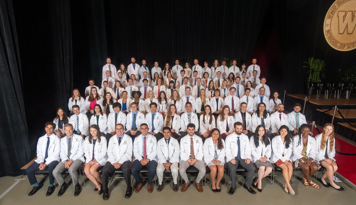 WMUMedicine's tweet photo. More than 3 years ago, the Class of 2023 was welcomed into the medical profession during the White Coat Ceremony @MillerAud. Tomorrow, they celebrate Match Day! Tune in to the festivities at https://t.co/qWTaBShMfO or via the #WMed Facebook page #Match2023 #WMedMatchDay #WMed2023 https://t.co/uoy5jsAnNO