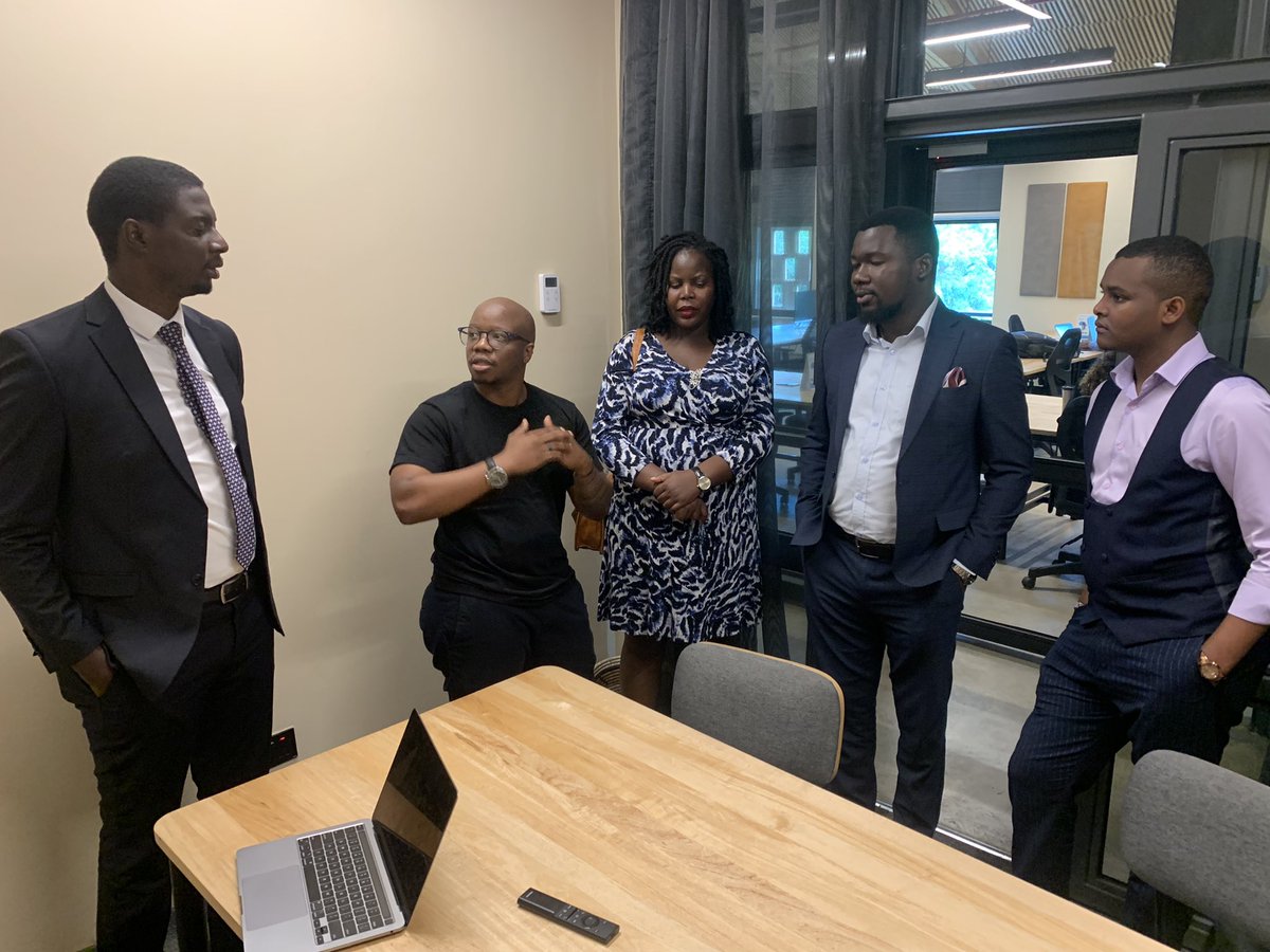 Together with <a href="/RugumayoE/">Rugumayo Edson, MP</a> <a href="/CanaryMugume/">Canary Mugume</a> and <a href="/Kwezi_Tabaro/">Kwezi Tabaro</a>, we met up with <a href="/alex_kalanda/">Alex Kalanda</a> and <a href="/TherealKwizera/">Kwizera</a> at the Norrsken hub in Kigali. 

It was quite humbling to see how far our innovative young people can go in the right policy eco-system.