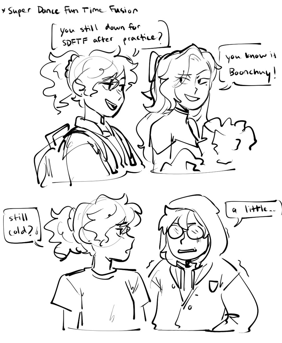 some au dump #amphibia

context: Marcy's dad doesn't get the offer to move until they're midway through highschool. this is before they get yeeted to amphibia.

they're core character types are the same but they just lean into hs stereotypes more (nerd, jock, and mean girl). 