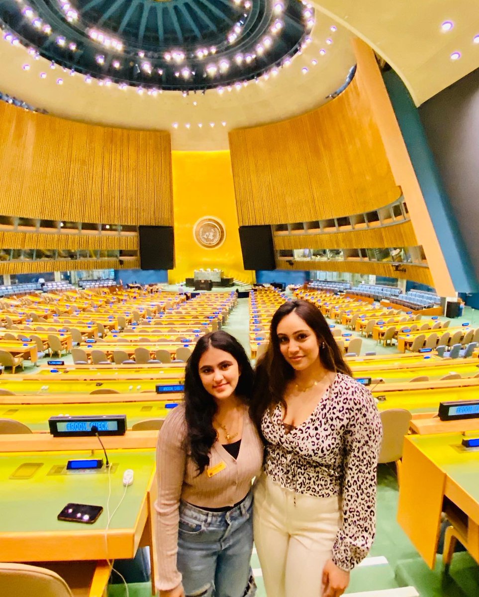 ZontaBrampton's tweet photo. #Zonta #ZClub #Brampton students @UN #UnitedNations #CSW67 #Women conference #NY engaged in informative #girlempowerment talks @Zontaintl #CSW #UN #UNCSW #Caledon #ZontaBC @Zonta_CSS @UNACanada #Canada @urzheer #IWD #IWD2023 #IWDBrampton @castlebrookess @ratedameerah https://t.co/eURPr7oZFw