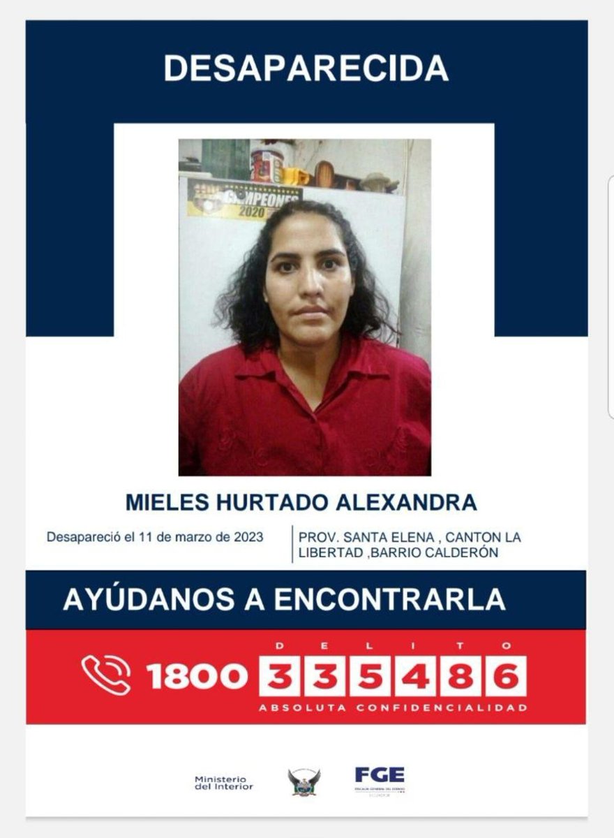 EmergenciasEc's tweet photo. #DesaparecidosEcuador
Ayuden a compartir, gracias https://t.co/NlNGMYzUb2