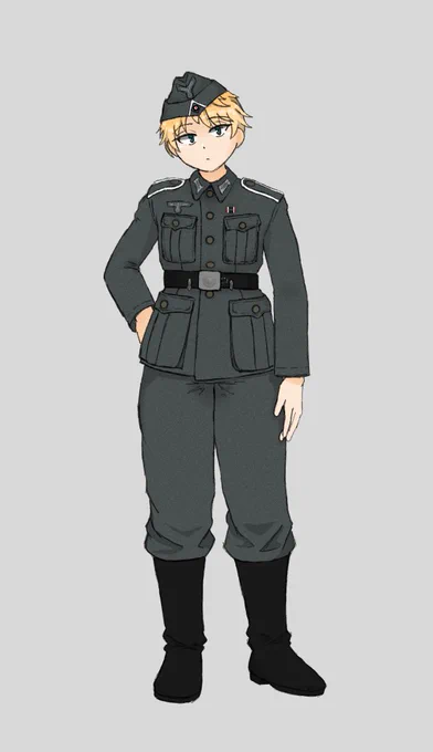 男は未だに描き分け出来ません。というかヴィンフリートに男キャラの好きな要素全部ぶち込んだ感あるので何描いてもコイツに似る。 