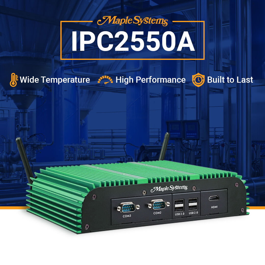MapleSystemsInc's tweet image. Our Industrial Box PC is a high-performance, compact solution loaded with connectivity. With a fanless design, the IPC2550A is built for reliability in even the harshest operating conditions. 
(-20°C to +60°C)

Get it now: bit.ly/3LtneNd