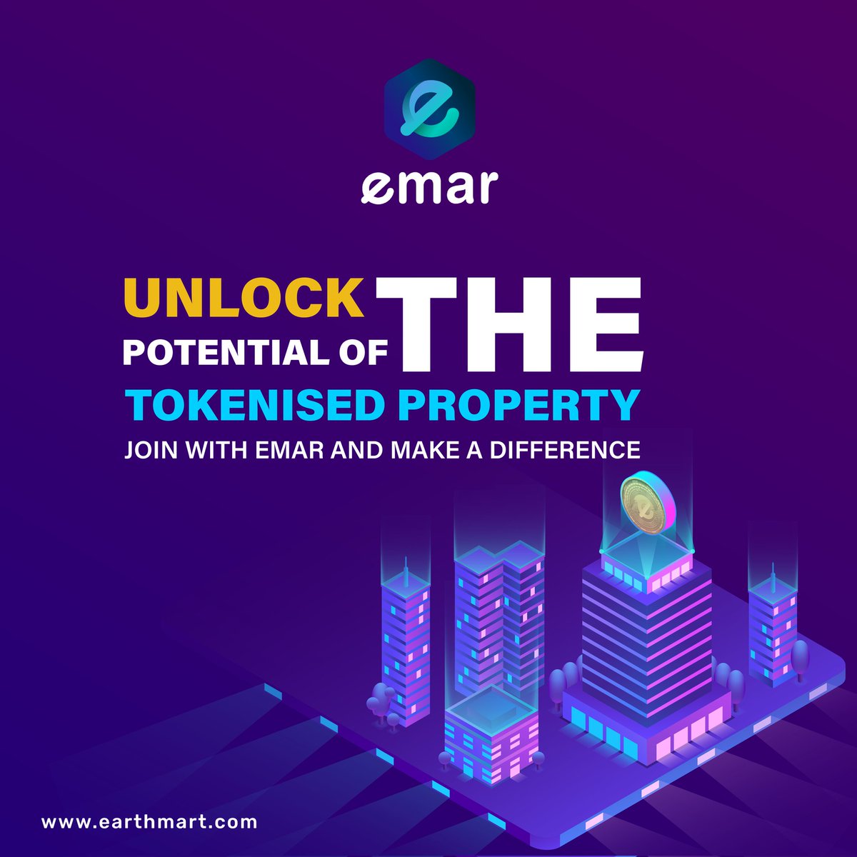 emarcoin's tweet photo. Activate the tokenized property's capacity
Make an impact together with emar.

#emarearth #realestate #Emar https://t.co/LRDC04YWG1