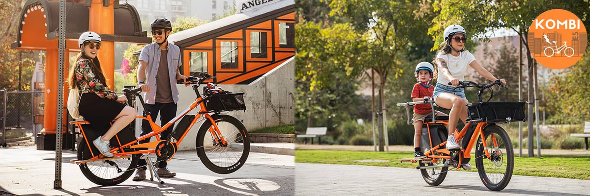 BikeBikeYYC's tweet photo. A super capable, fun to ride, high quality, durable, and well equipped electric #cargobike doesn't have to be expensive.
Yuba's value packed Kombi E5 is the ultimate "People's Bike".
Check it out here -> https://t.co/CklwxP6moJ
#OneLessSUV #OneLessPickup https://t.co/B28YlXXYtR