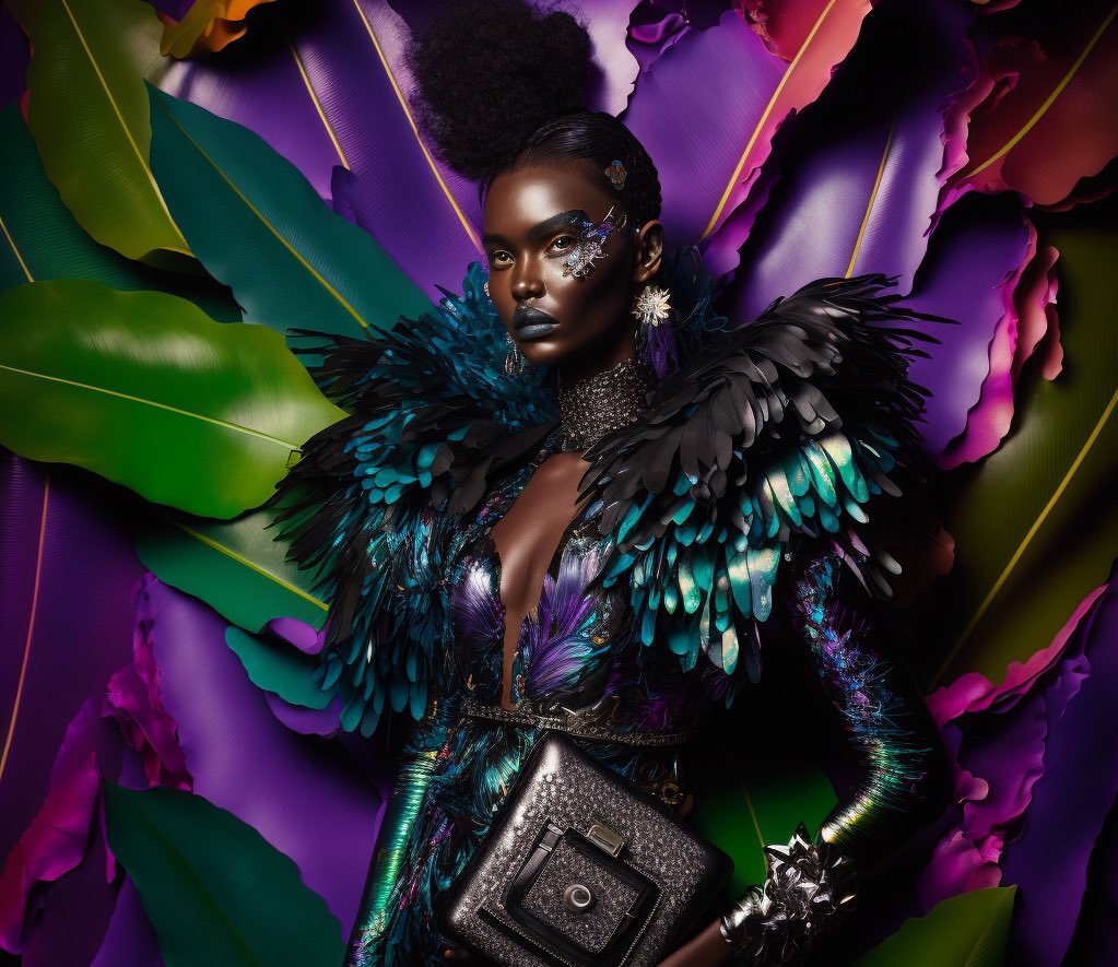 IamMiaVa's tweet photo. Tropical #digitalfashion https://t.co/x4F4bvd58S