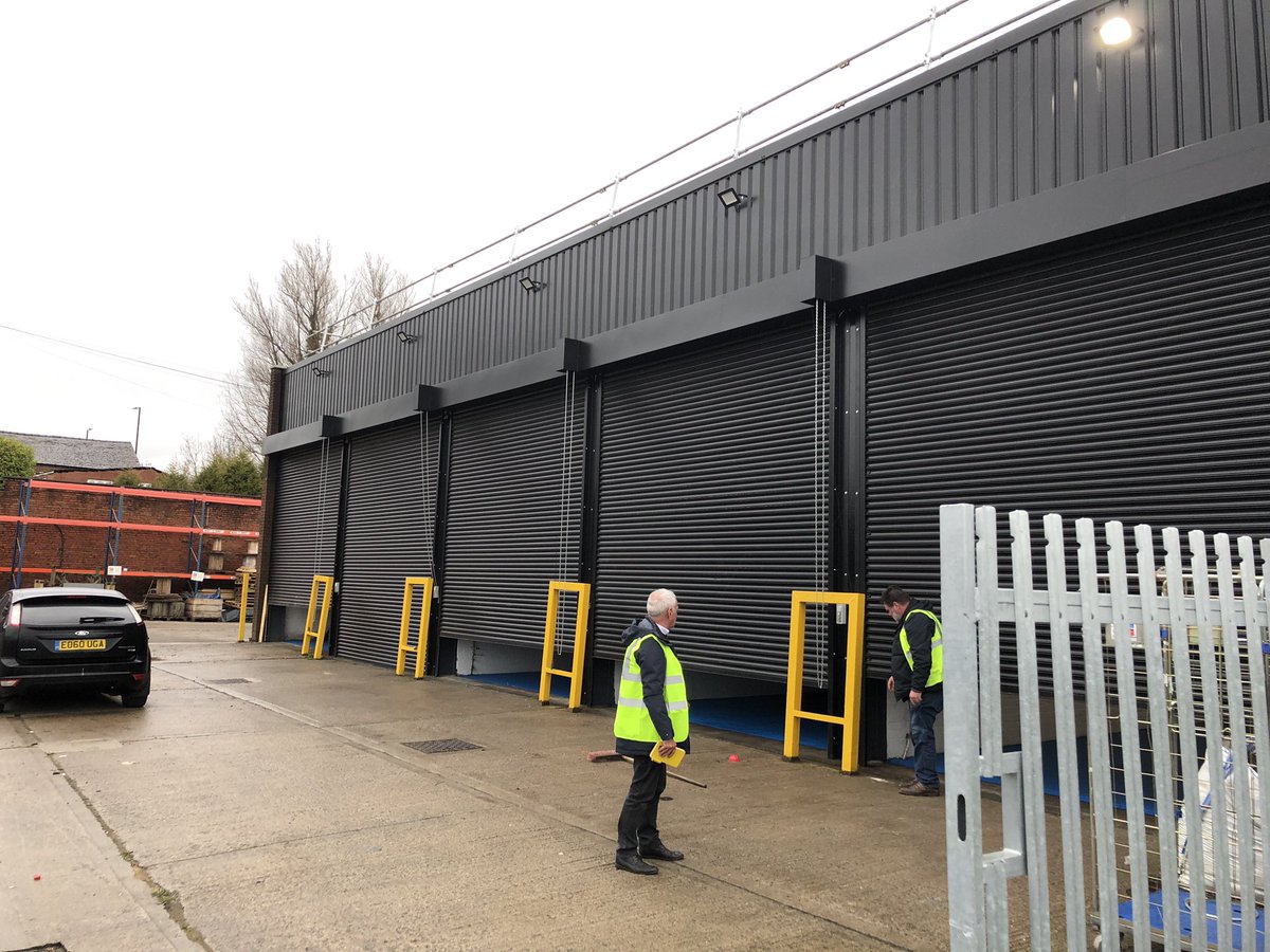 LucyDanger's tweet photo. Blue-tiful floor painted in F21-25 getting ready for our @FareShareGM Plus (ad hoc surplus-surplus) operation to move in by end of March π More comms soon for our #CommunityFoodMembers about arrangements and traffic movements etc https://t.co/zJm66LqJrd