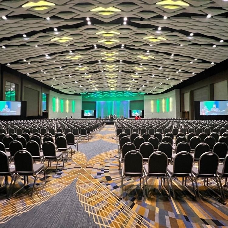 AMAESD1's tweet photo. Ashlie O'Connor AMAESD's Instructional Technology and Data Specialist supporting  #MACUL23 as a board member for the next three days. MACUL is the 4th largest educational technology conference in the nation. #beAMAzing. https://t.co/3tf0kUO5t0