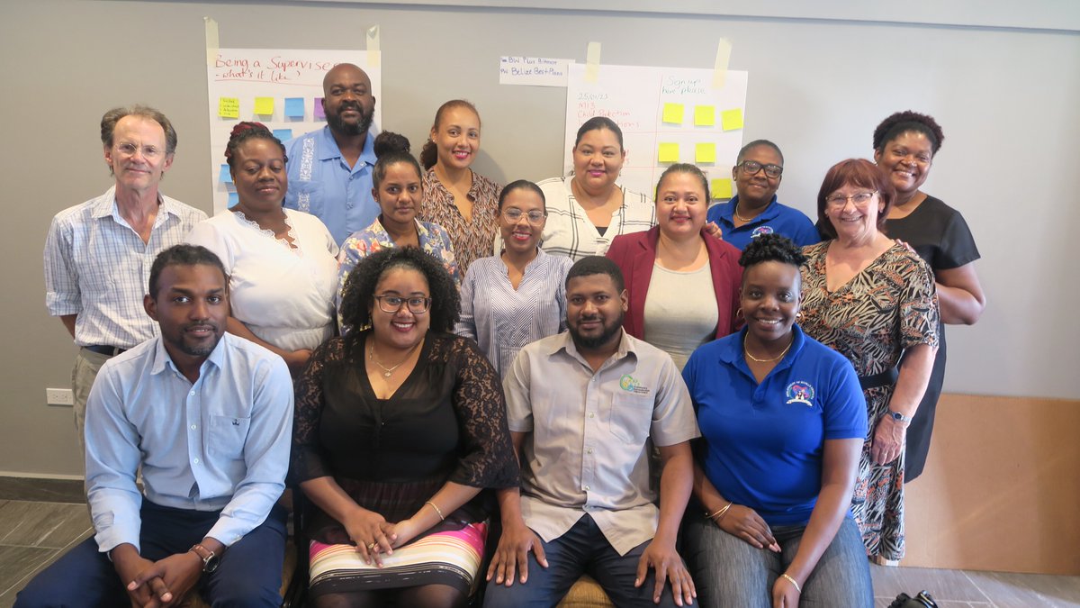 To address the impact of family violence on #women and #children, we partnered with Belize's Ministry of Human Development, Families, and Indigenous People's Affairs and @unicefbelize to provide a two-week training program for social workers and officers.