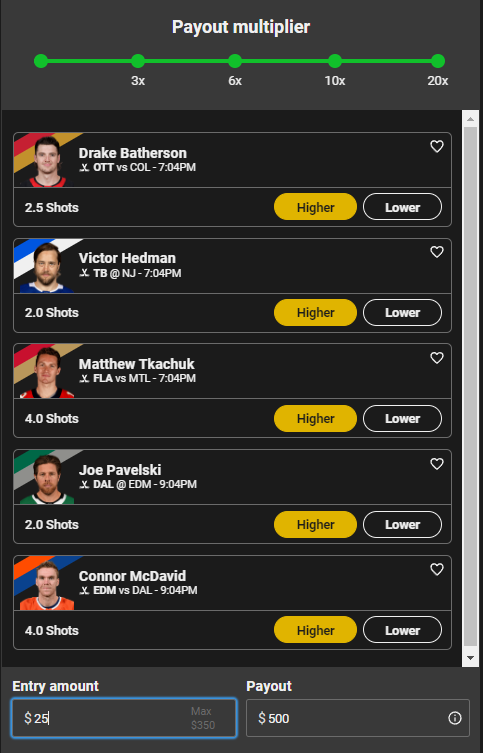 Chedzz's tweet photo. 3/16 Underdog Entry ⭐️🐶

Going to be running back the feel good risk free we had earlier this year as I LOVE these 5. 

Use Promo Code "CHEDDAR" to get a 100% deposit match on Underdog. 

RT this post (follow me) and write who will sell. I will be 5 to 7 individuals who were correct their entry $$ back. If this hits, I giveaway $500. 

#NHLPicks #GamblingTwitter