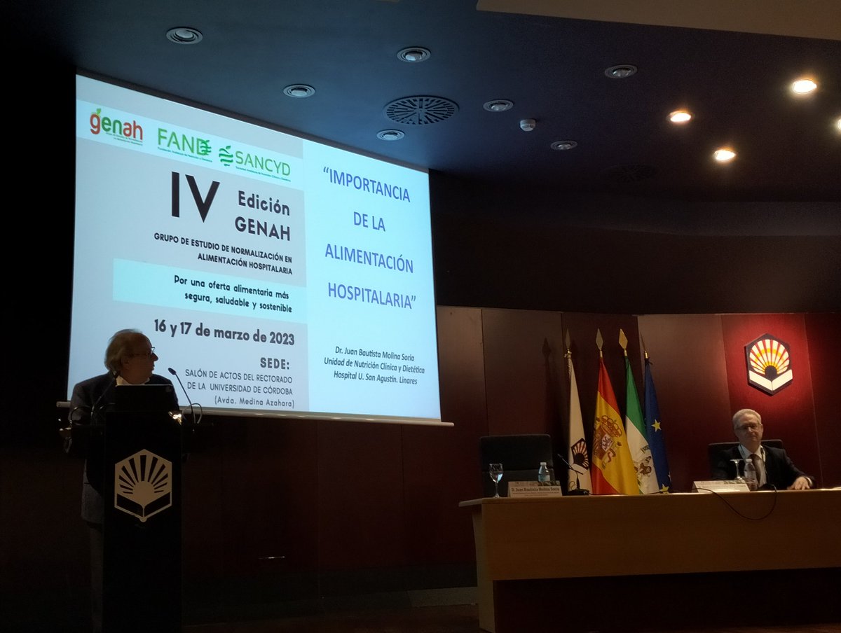 golveirafuster's tweet photo. Conferencia inaugural del grupo de estudio de normalización en alimentación hospitalaria por el maestro Bauti Molina Soria :
Importancia de la alimentación hospitalaria  @SANCYDnutricion @fundacionsancyd https://t.co/345mRizH3J