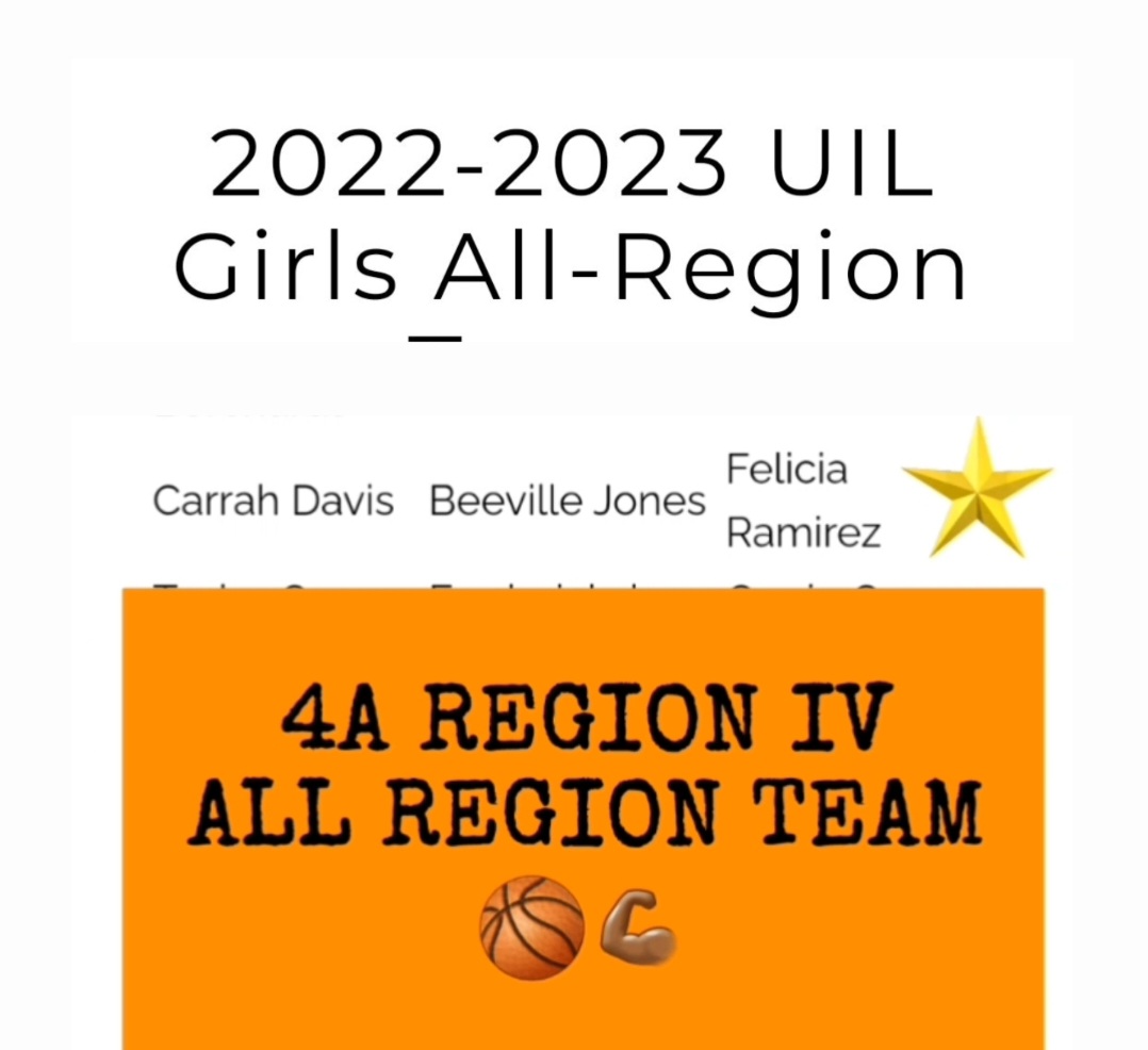 With team success comes individual accolades. I am extremely blessed and honored to be named to the 2022-2023 TABC All Region Team!
