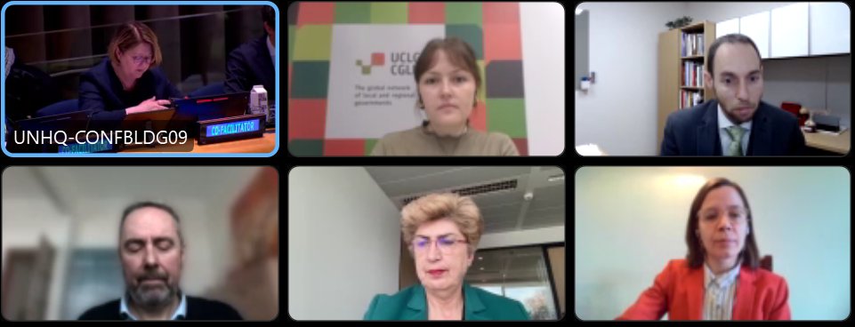 uclg_org's tweet image. .@UN Summit of the Future Consultations ✨Common Agenda Emergency Platform 

@CecileRoth of UCLG WS recalls the vital role local governments play at the frontline of emergency responses and multilevel governance as essential to be included in the emerging Emergency Platform