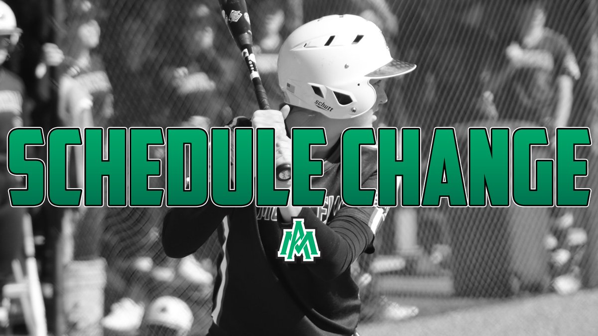 🥎 | Weekend Schedule Changes Made for UAM-OBU Softball Series

Read more: uamsports.com/news/2023/3/16…
#BlossomNation