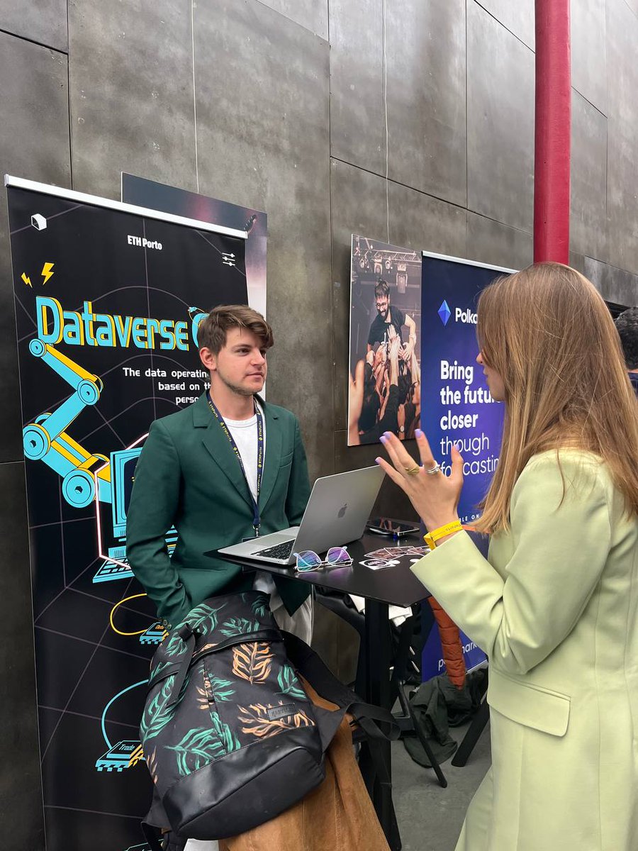 DataverseOS's tweet photo. We could feel the energy in the air at the event! Come check out our booth and let's chat!
#ETHPorto #DataverseOS https://t.co/4ksWFK17sv