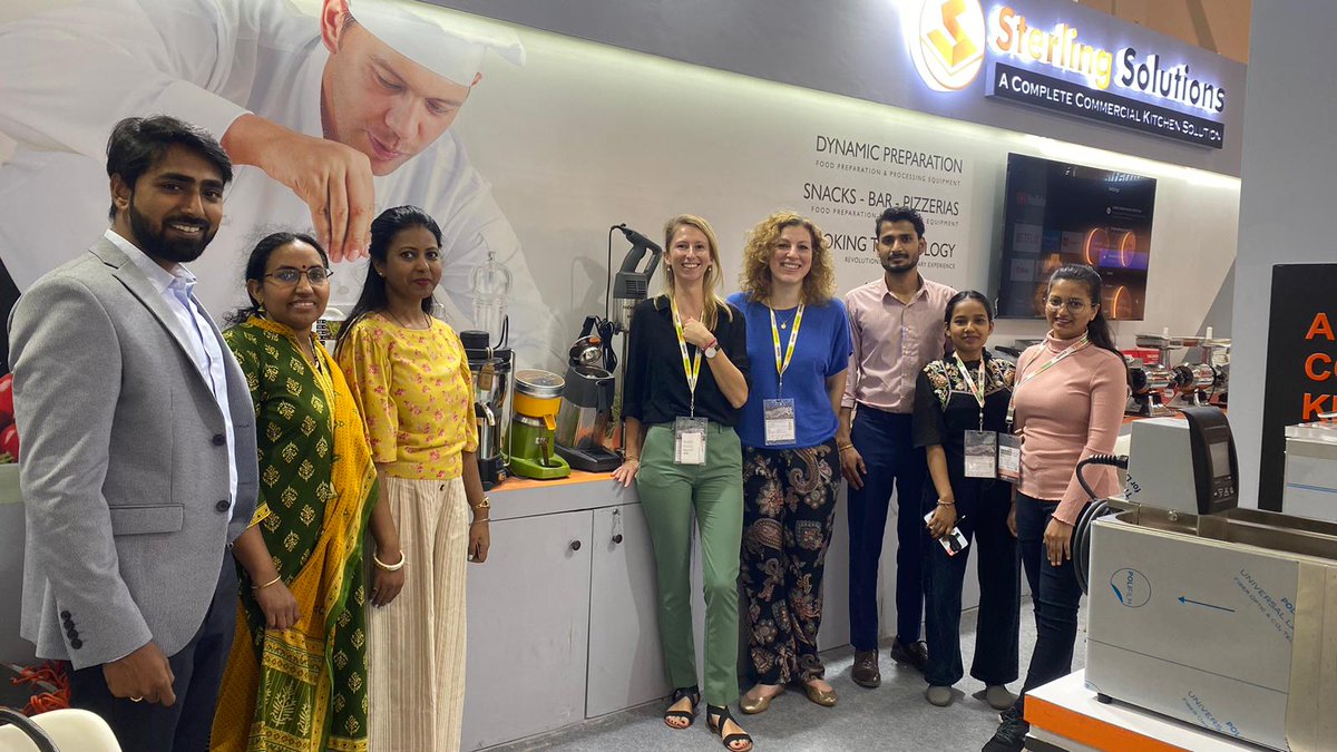 Another part of Santos team is at Aahar Show this week, in New Delhi (India). 🇮🇳
It’s the perfect occasion for visitors from the Asian continent to come visit us and discover our appliances. 🍊🍹
We are welcoming you in Halls 10, 11 and 14! 📍
See you. 😉
#Aahar2023