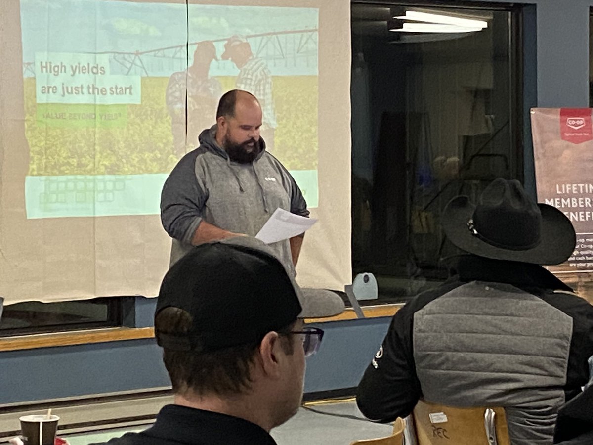 DauphinCoop's tweet image. Just getting our Grower Meeting started at Ste Rose Curling Rink. 
We’ve got a great day planned with plenty of info and presentations for farmers. 
#NuSeed
@Coop_Ag