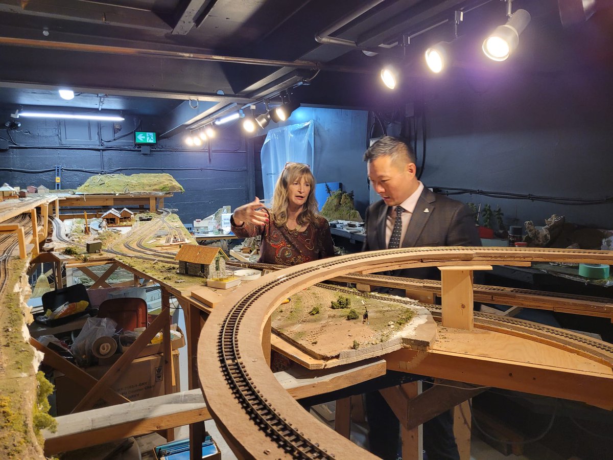 StanChoMPP's tweet photo. Visited the @normhc6077 this morning 🚂
Located in #Capreol, this museum showcases the history and importance of #railways in Northern Ontario.
From vintage locomotives to interactive exhibits & historic artifacts, there's something for everyone to enjoy! https://t.co/t55nr7btgr