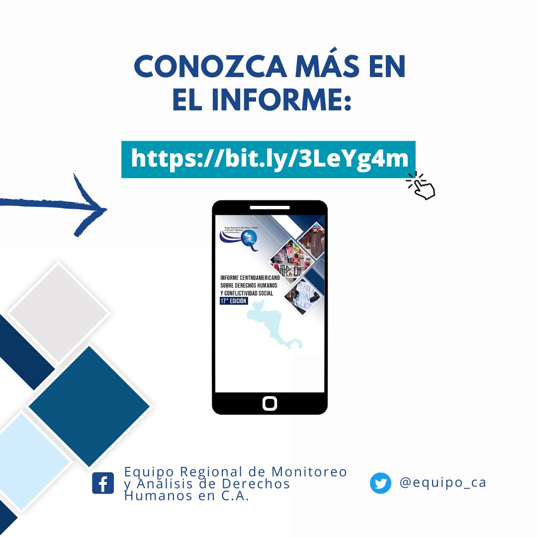 equipo_ca's tweet photo. #InformeCA 🇬🇹 🇵🇦 🇨🇷 🇳🇮 🇭🇳 🇸🇻
¿Qué pasa en Centroamérica?
🔴 Conozca sobre la situación actual de la libertad de prensa, libertad de expresión y religiosa, derecho de asociación y libertad de reunión pacífica en los países de la región. https://t.co/YzoqMHusTl