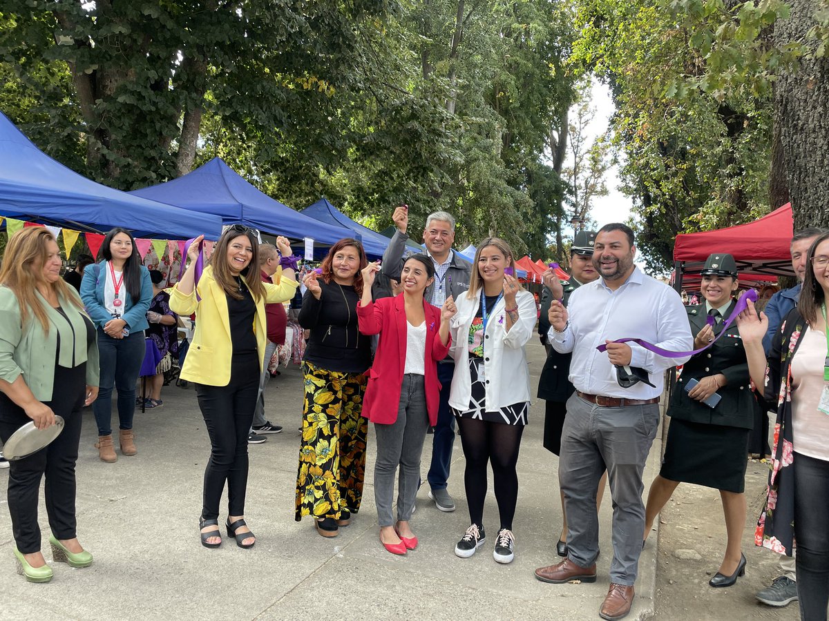 MintrabNuble's tweet photo. En #Bulnes Seremi (s) Hernán Valdés participo junto a @nubledrt y @SenceNuble de acto en del #MesdelaMujer “Tejiendo territorio feminista en #Diguillin” organizado por @DPRNuble y donde seremi @vocerianuble @AndradeVaale realzó iniciativas de emprendedoras locales
#ChileParaTodas https://t.co/HmEoOLaqRO