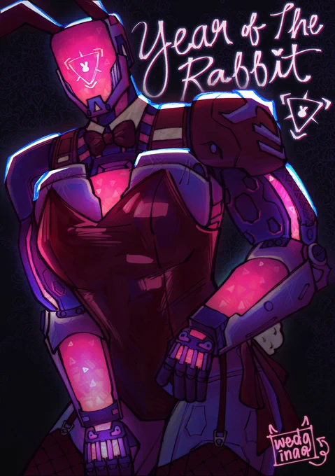 i think putting a robot in a bunny outfit is my magnum opus  