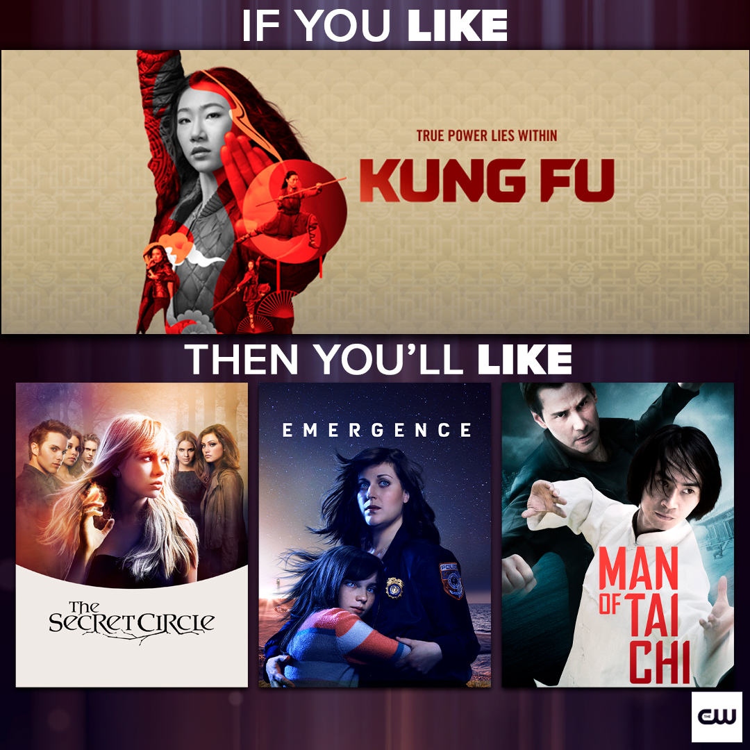 The action never stops. If you like @cw_kungfu, check out some of these other shows streaming free on #TheCW App! #CWKungFu