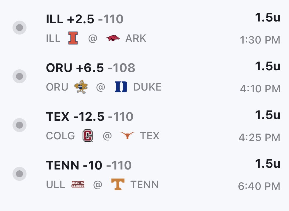 ChiSoxJeff's tweet photo. HUGE SLATE TODAY, first day of March madness we’re ready to have a tournament!! More plays could be added, another huge slate tomorrow but let’s ride baby!! #cbb #CBB #sportsbetting #marchmadness #utahstate https://t.co/92nXOZcKjI