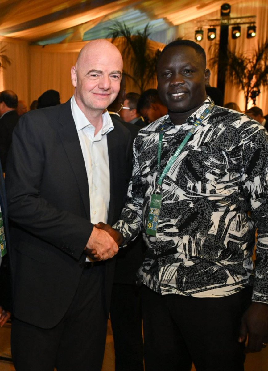 Congratulations President <a href="/FIFANTINO/">Gianni Infantino</a> for  the reelection as FIFA president for the second term 2023 - 2027. 
We wish you all the best. 
<a href="/ssfa_com/">South Sudan Football Association</a>