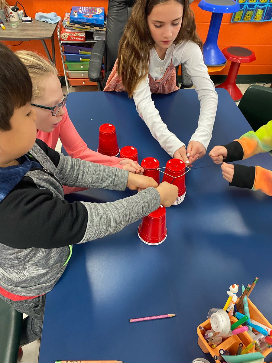Our third grade students are learning about cooperation with our counselor, Mrs. Gossom! We’re so impressed with how they’re using cooperation to accomplish tasks as a group! #Victoryintheclassroom