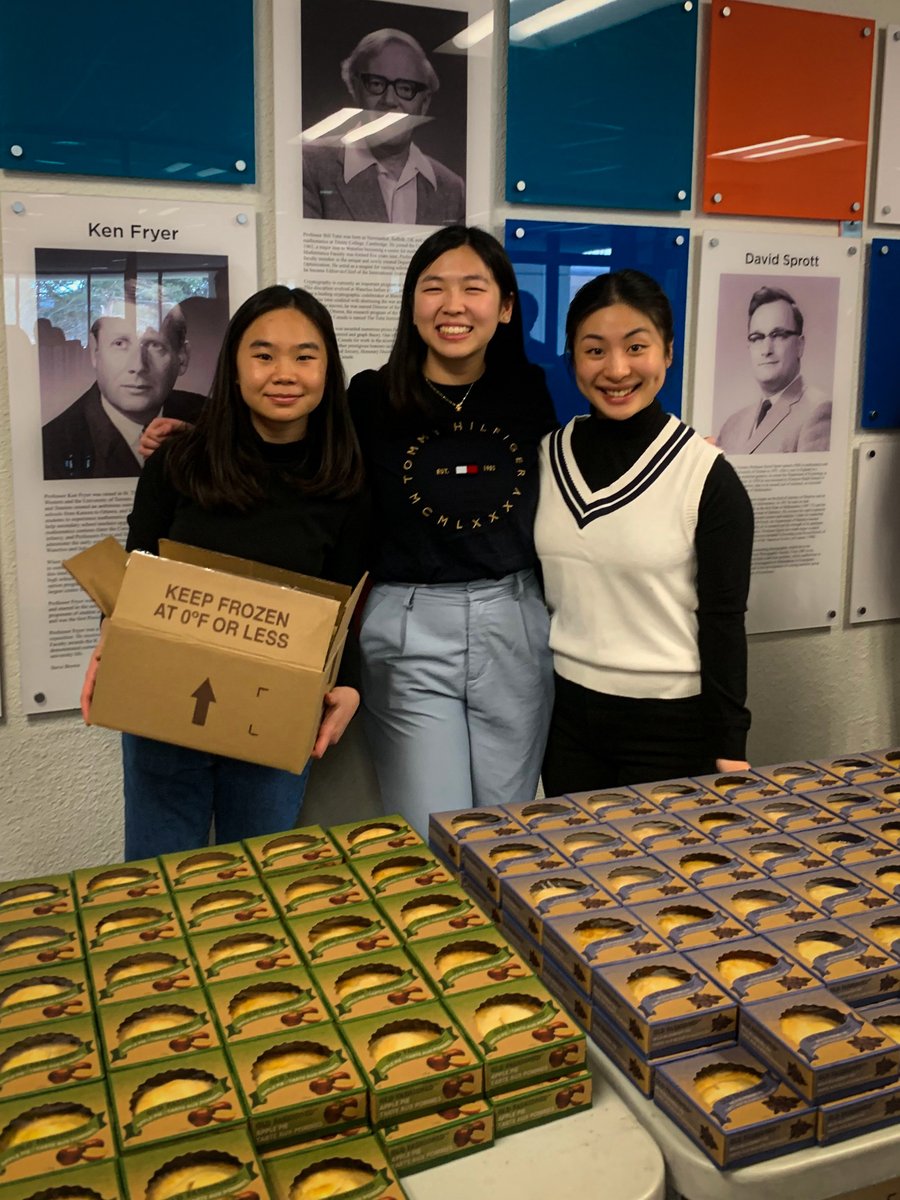 WaterlooMath's tweet photo. Seeing our students, faculty, and staff come together to celebrate Pi Day was wonderful! 🥧😄

Let's continue nurturing our love for numbers and their endless possibilities! 🤩🔢

#PiDay2023 #WaterlooMath https://t.co/bQ4NxC2sYU