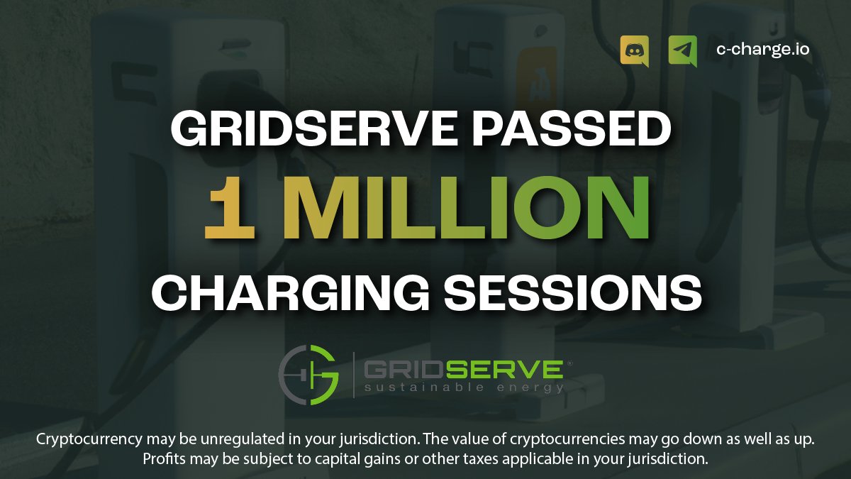 C_Charge_Token's tweet image. In 2022, @Gridserve_HQ passed 1 million charging sessions across its network of over 540 chargers in 165 locations with zero-carbon energy 💚⚡

The growth in battery vehicles' popularity is undeniable!

Join our #crypto #presale today⬇️
linktr.ee/c_charge_token

#ReFi