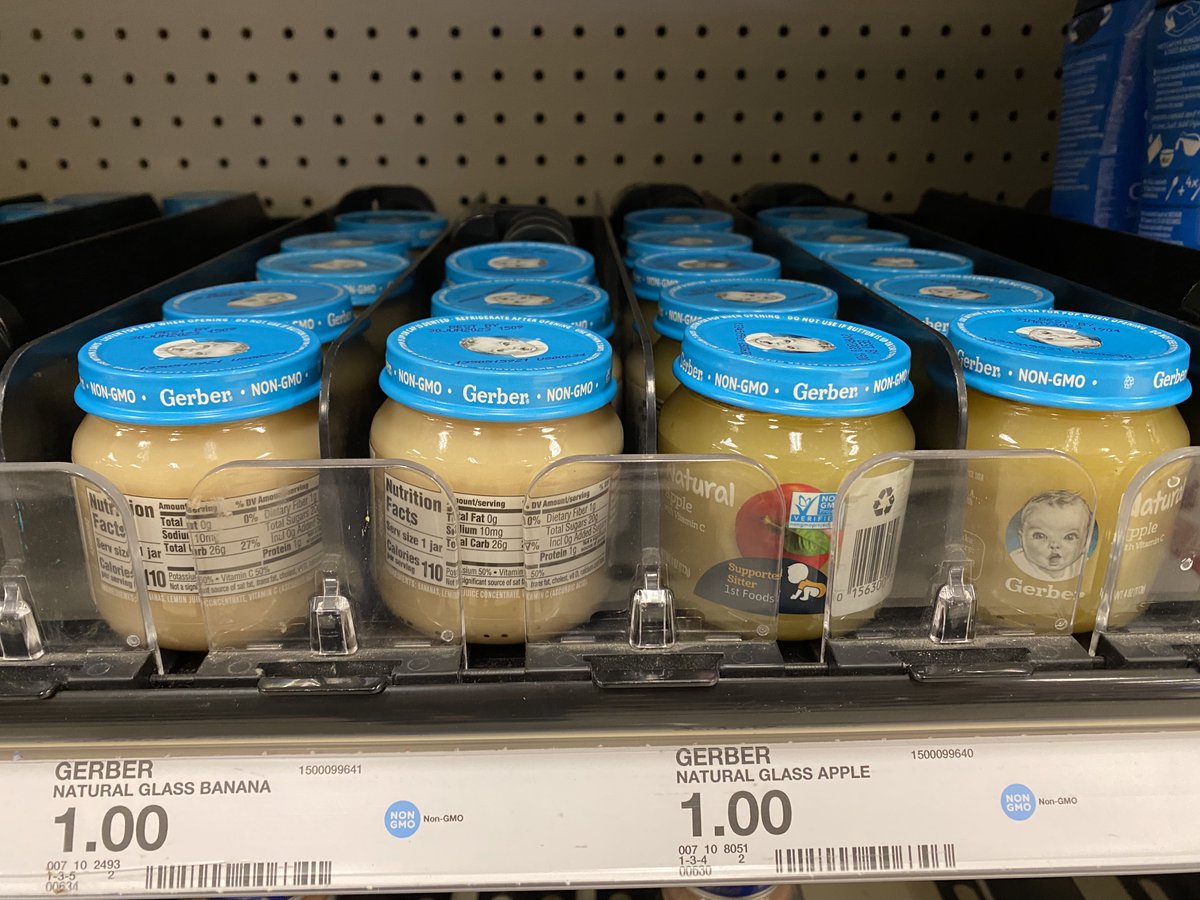 BeyondPlastAct's tweet image. .@Nestle We're glad #Gerber still uses 100% recyclable glass jars some of the time, but WHY not all of the time?!?  In case you haven't heard, single-use #plastic is bad for us &amp;amp; bad for our 🌍.  It's time to #rethinkpackaging and ditch the #plasticpollution.