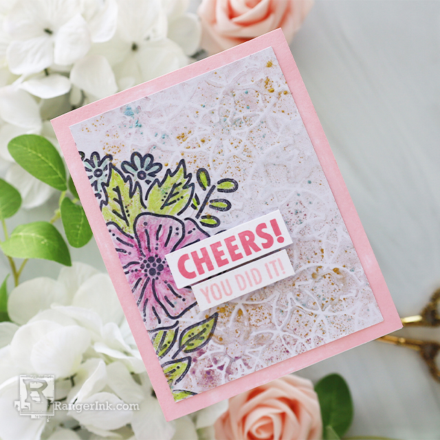 RangerInk's tweet photo. In this tutorial, @createitwithjoy demonstrates how to use the Perfect Pearls misting technique to make a pretty, shimmery background for this cheerful spring card. 🌸 

For the full tutorial visit: https://t.co/Q2WNdUS0rj

#rangerink #rangerperfectpearls #springcards https://t.co/l5eCNE4n68