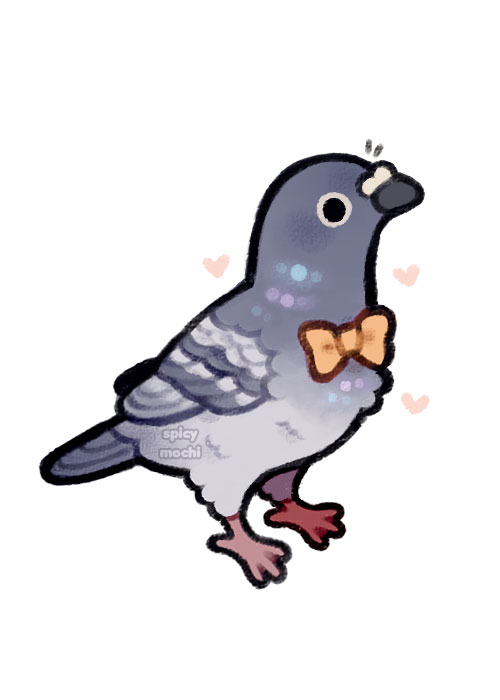 「fancy pigeon 」|Spicymochiのイラスト