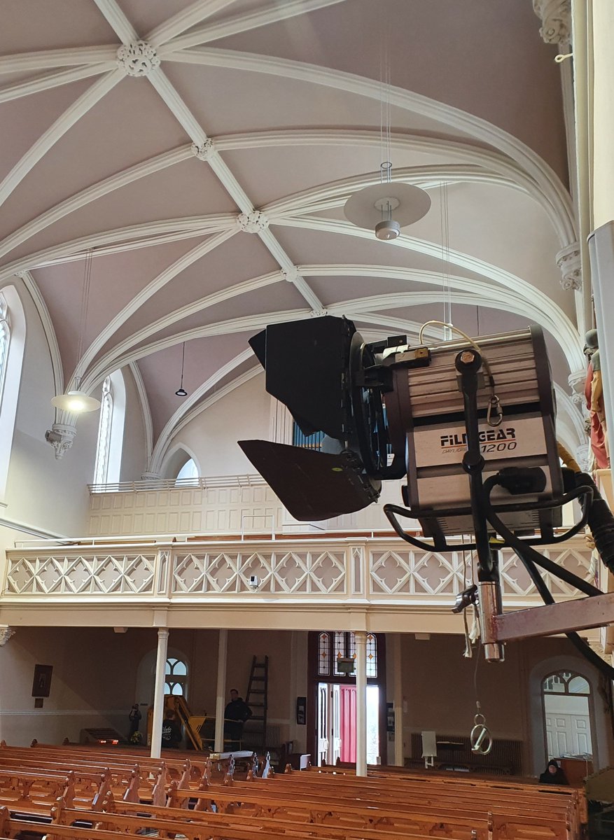 tairseach's tweet photo. When RTE broadcasts live from Saint Patrick's Church in Wicklow Town at 11am tomorrow morning, two artworks by An Tairseach's resident artist Pauline McGrath will have pride of place. Saint Patrick and Saint Mantan, two reflective icons, two ways of imagining a better Ireland. https://t.co/96wkKwMl0i
