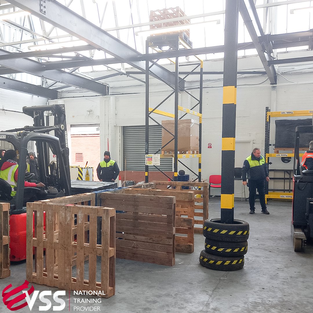 TrainingWithVSS's tweet photo. Our training centres are buzzing with success! Our learners are mastering forklift skills and achieving fantastic results.

At VSS, we offer a range of professional courses in Liverpool, London, the West Midlands, and Wigan. 

Visit https://t.co/6iVz4lnfUM
#VSS #careergoals https://t.co/wEmYTmsI7B