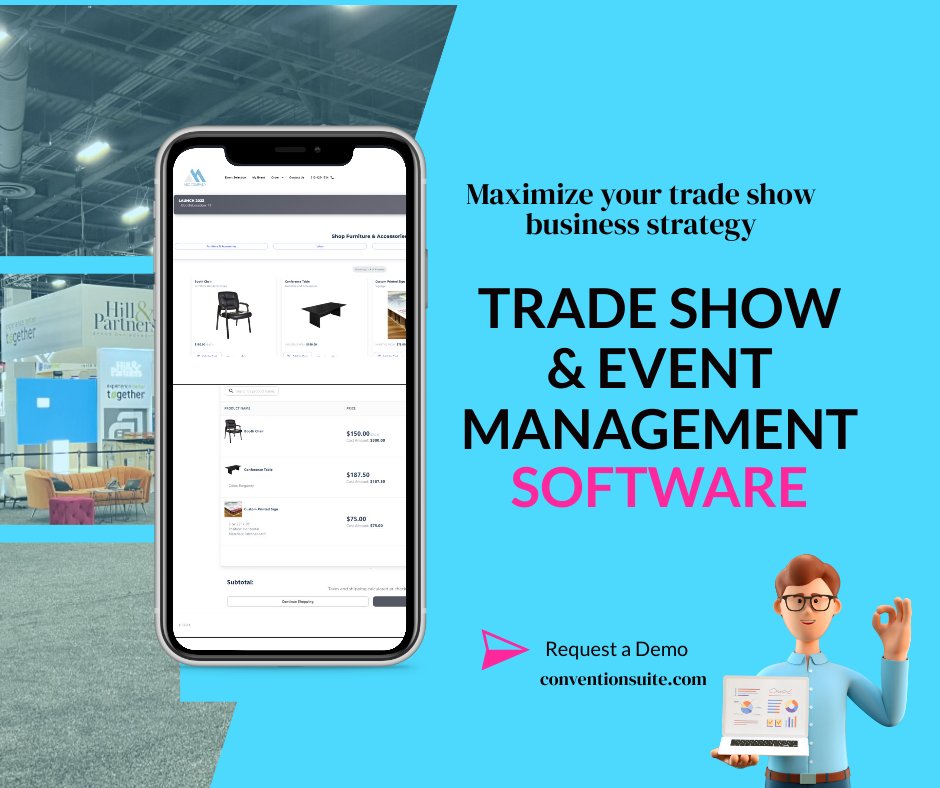 Built on top of NetSuite, the #1 cloud ERP a complete event management software system.
#tradeshow #exhibition #tradeshowbooth #tradeshows #marketing #design #expo #events #exhibitionstand #tradeshowlife #tradeshowdisplay #event #tradeshowdesign #tradefair #exhibitiondesign