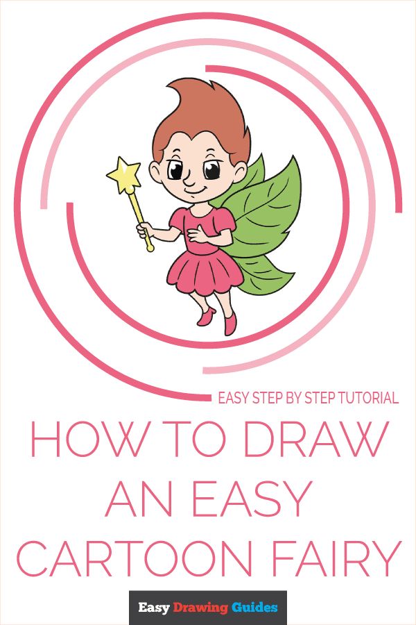 How to Draw a Fairy Drawing | Easy Fairy Sketch Step by Step | Outline  Tutorial for Beginners | Fairy drawings, Easy drawings, Fairy sketch