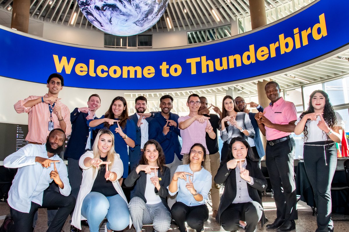 Thunderbird's tweet photo. Today is the day: Sun Devil Giving Day! Your investment today supports current and future T-birds, allowing them to seize the endless global opportunities our ever-changing world offers. Make a difference today: https://t.co/KHThEA63C3. #SDGD #SunDevilGivingDay #tbirdlife https://t.co/fZiMl2F7WG