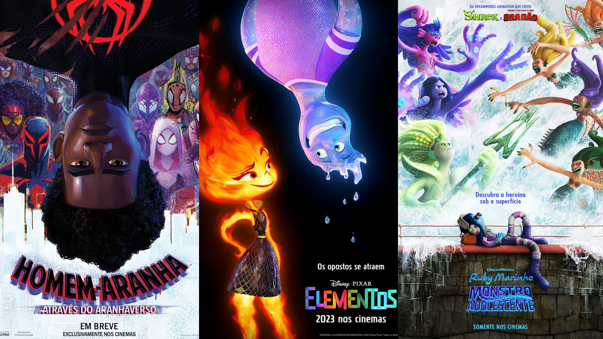 Onde assistir Elementos, Ruby Marinho e outros lançamentos do cinema de  graça - Muralzinho de Ideias