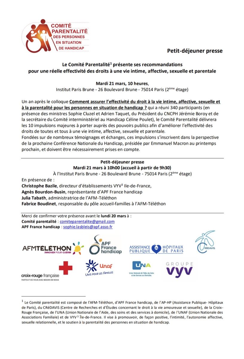 Le comité parentalité des personnes en situation de handicap présente les actes du colloque de février 2022 et les 10 impulsions issus des ateliers et des échanges.