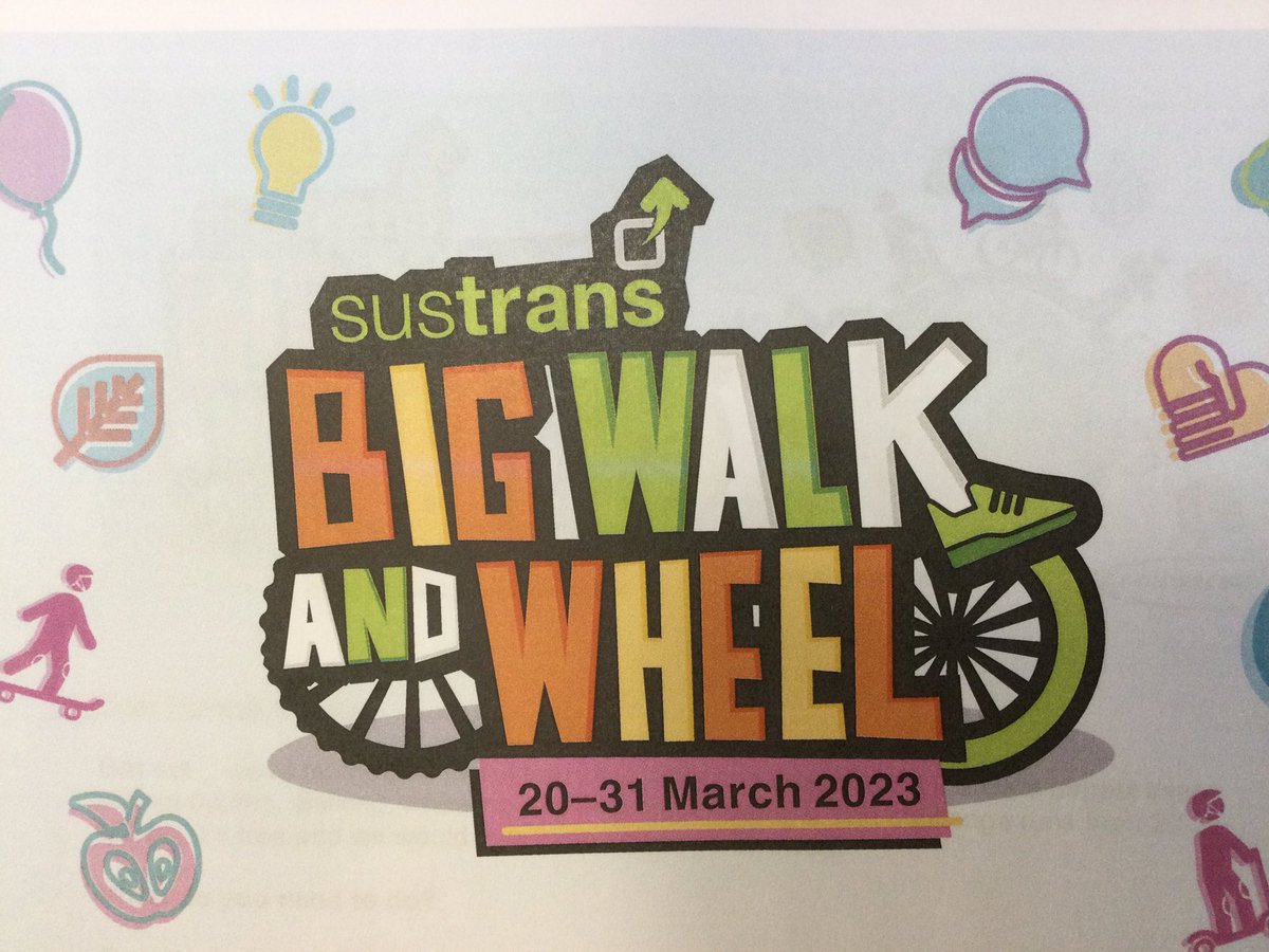 Next week we’re taking part in the Big Walk and Wheel. Are you able to cycle, walk, wheel or scoot to school during the period between the 20th - 31st March? It’s a great way to include physical activity into your daily routine 😊We look forward to you getting involved! 🚲🛴🏃🏼‍♀️🏃🏼
