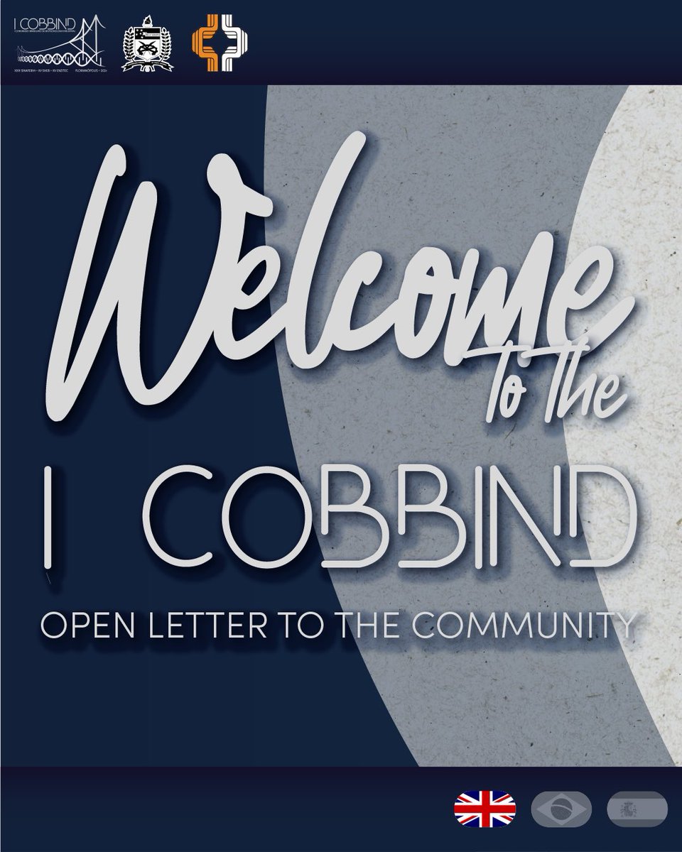 primeirocobbind's tweet photo. 🇬🇧 💌 OPEN LETTER TO THE COMMUNITY
ㅤ
This is our manifesto! Our Impact Statement Letter shows that biotechnology and bioprocesses are embued in the I COBBIND's DNA. #ScientificEvent #STEM #Biotechnology #Biotecnologia #Biotecnología @AcademicChatter  #AcademicChatter https://t.co/Fy09hCMxwJ