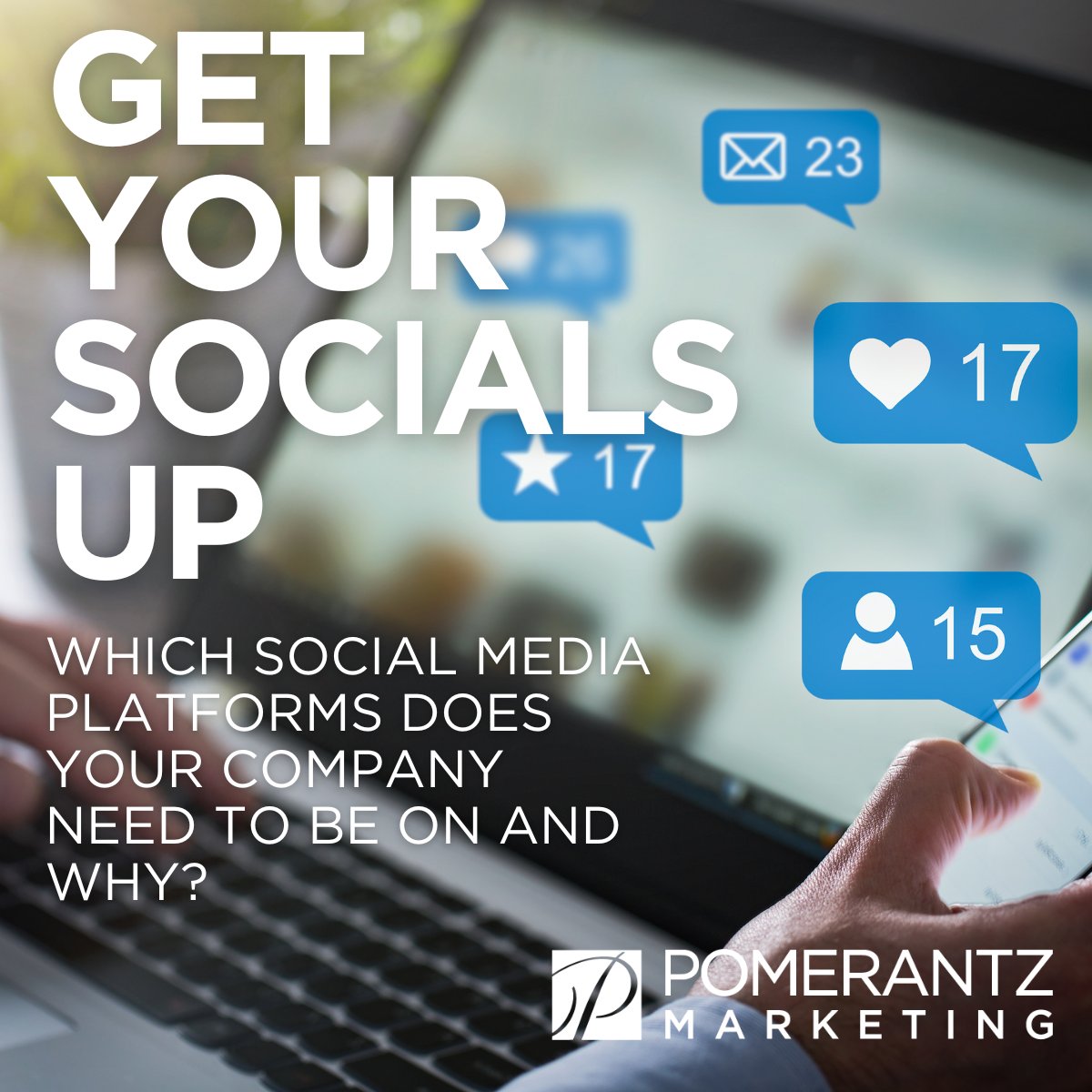 #B2Bsocialmedia strategy does not need to be a guessing game - get the #B2Bsocialmediaexperts at POM on your team and get your socials up! Ready to chat? pomagency.com

#B2Bmarketingexperts #outsourcedmarketing