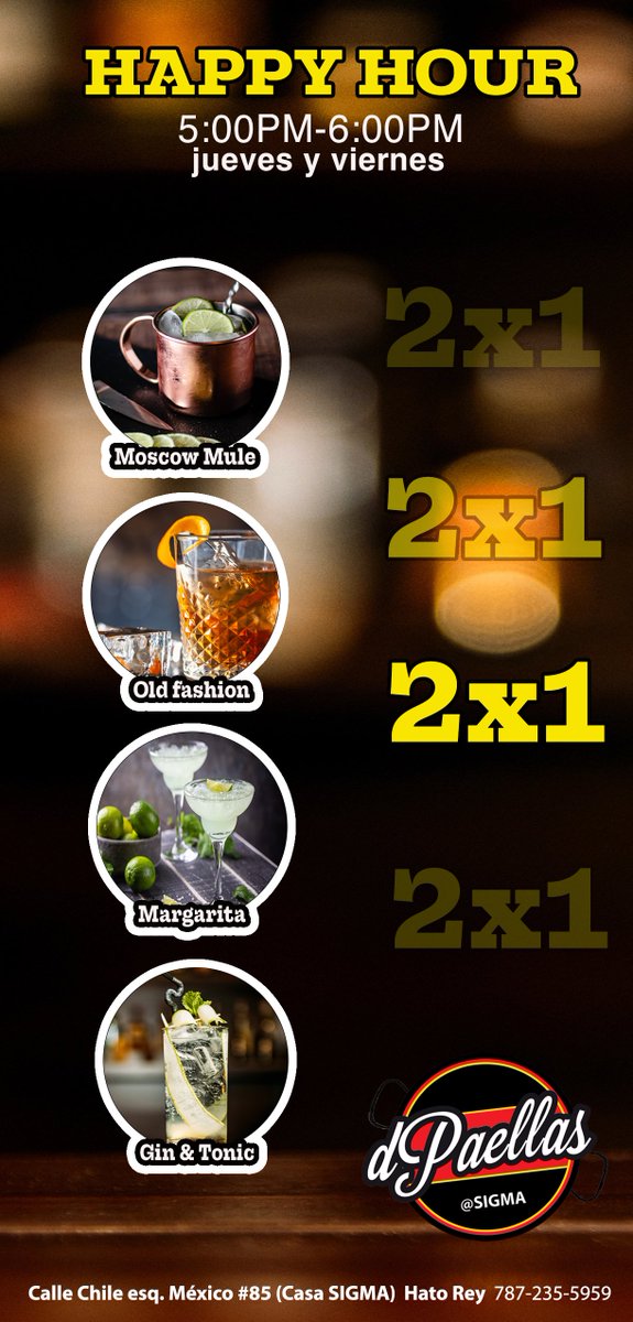 #happyhour hoy <a href="/DPaellas/">DPaellas @ La Sigma</a>