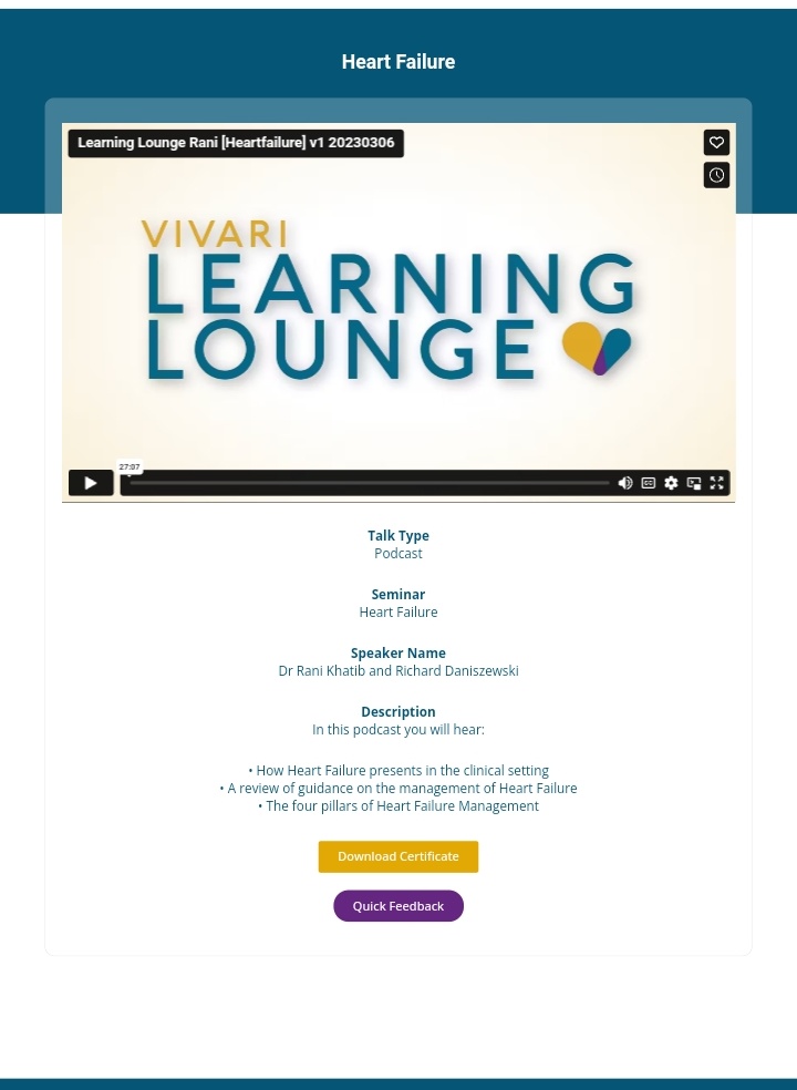 A podcast on Heart Failure.
If you are looking for a quick rounded update on Heart Failure then listen to this 👇👇👇
vivarilearninglounge.com/educational-re…

#25in25
#Cardiotwitter