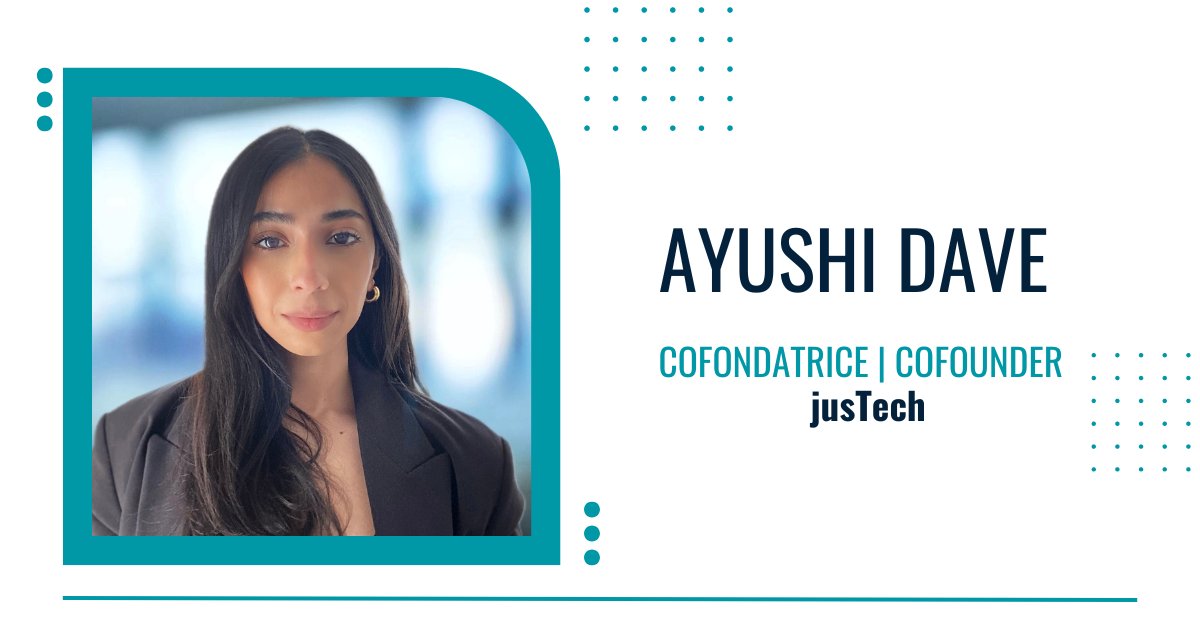 uOttawaEHub's tweet photo. Alors que nous continuons à célébrer les réalisations des #FemmesEntrepreneures, nous vous présentons Ayushi Dave! Elle a obtenu son JD à l'@uocommonlaw et pendant ses études a fondé @jusTech!

🔗https://t.co/0WYiUJinE1 https://t.co/Td7pd4R9Z7