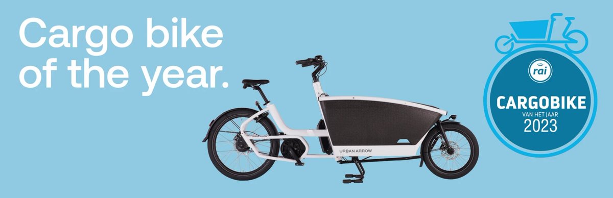 BikeBikeYYC's tweet photo. The Urban Arrow Family is 2023 Cargo Bike Of The Year. See for yourself, test drive our demo this weekend.
Modern urban transport for smart families. #OneLessSUV #OneLessPickup https://t.co/I2Y0LXUNGs https://t.co/O9DWNw1n2C