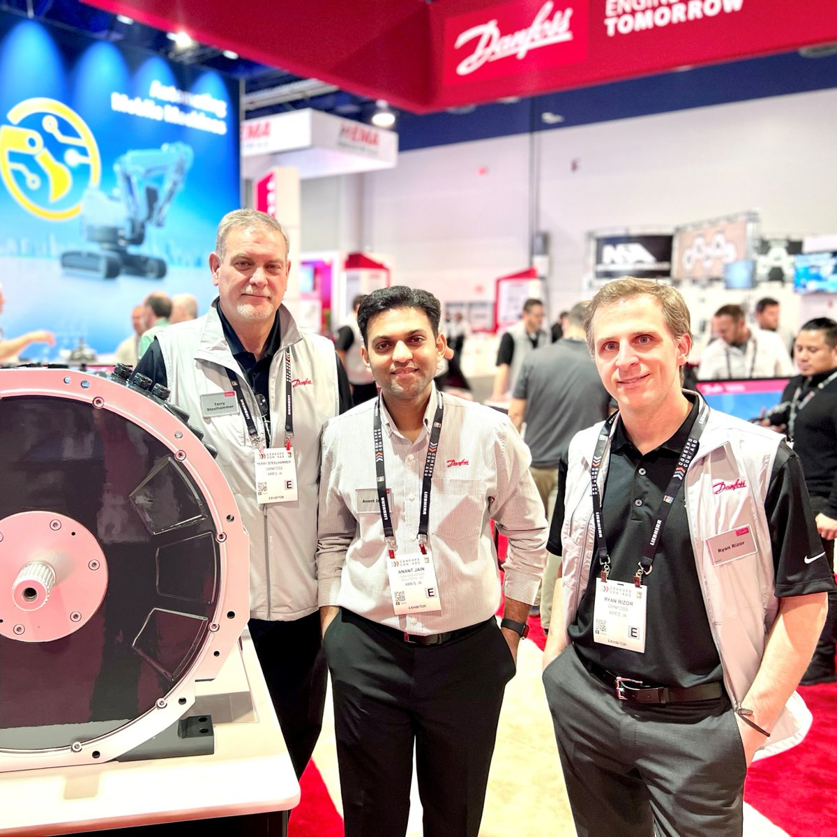 Day three of #IFPE2023! Visit us at South Hall #S80515 to learn about @Editron’s solution for full electric or hybrid powertrain, as well as our DEXTREME systems with digital displacement technology, which can help OEMs achieve significant CO2 reductions.