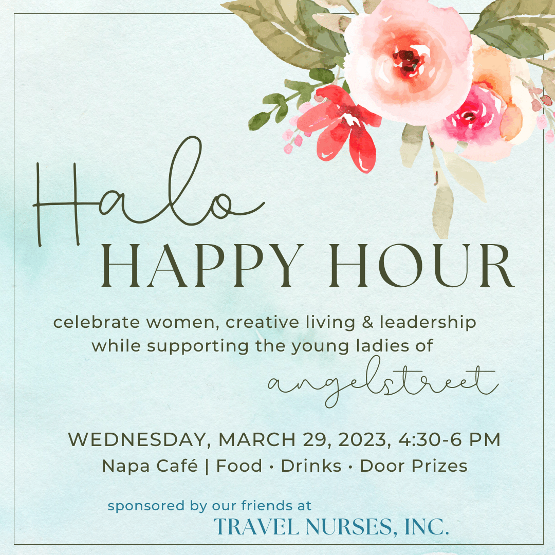 A premium, relationship-building experience topped off with appetizers, drinks, door prizes &amp; a life-giving presentation. Space is limited. Info/RSVP: angelstreetmemphis.com/womens-month. Thanks to locally/female-owned Travel Nurses for sponsoring this free event to celebrate female leaders!
